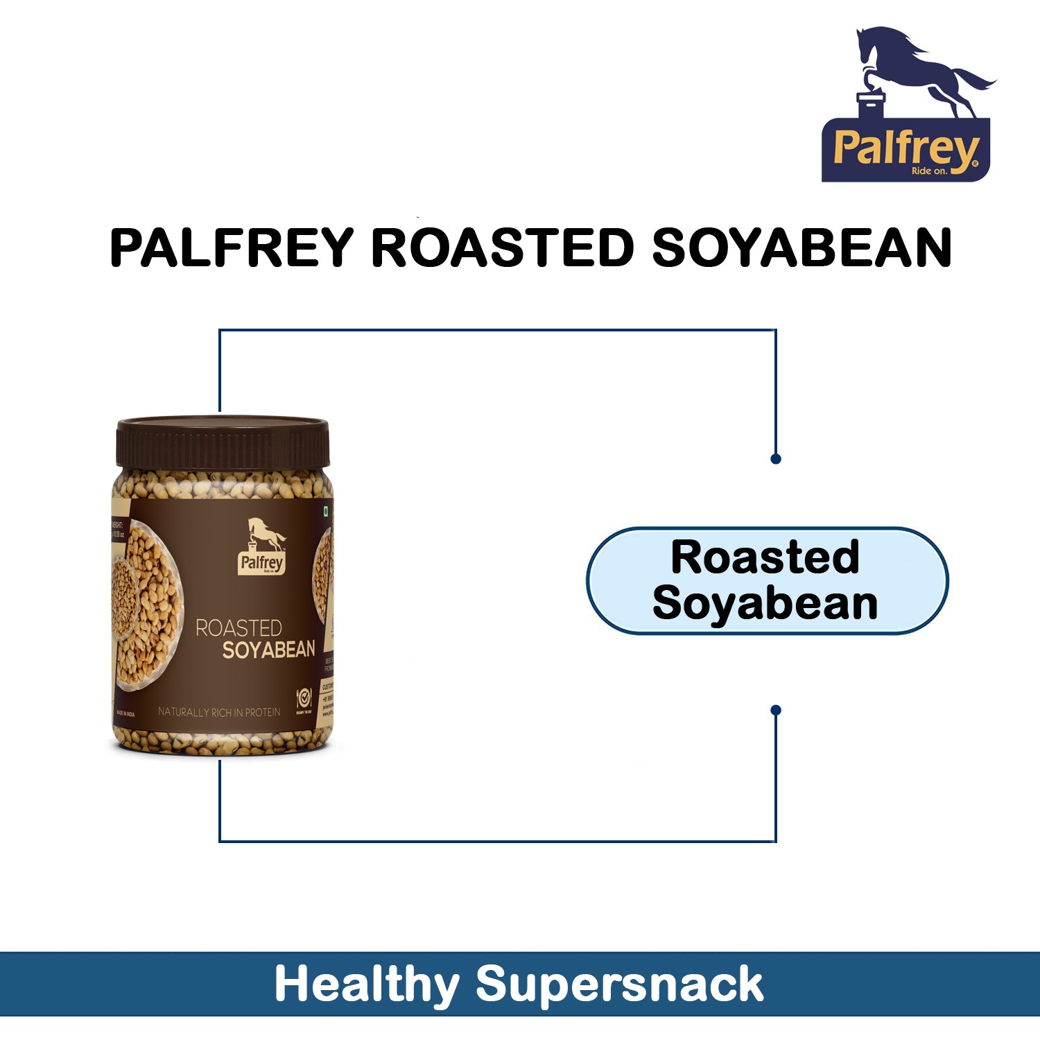 Roasted Soyabean  Salted (300g)