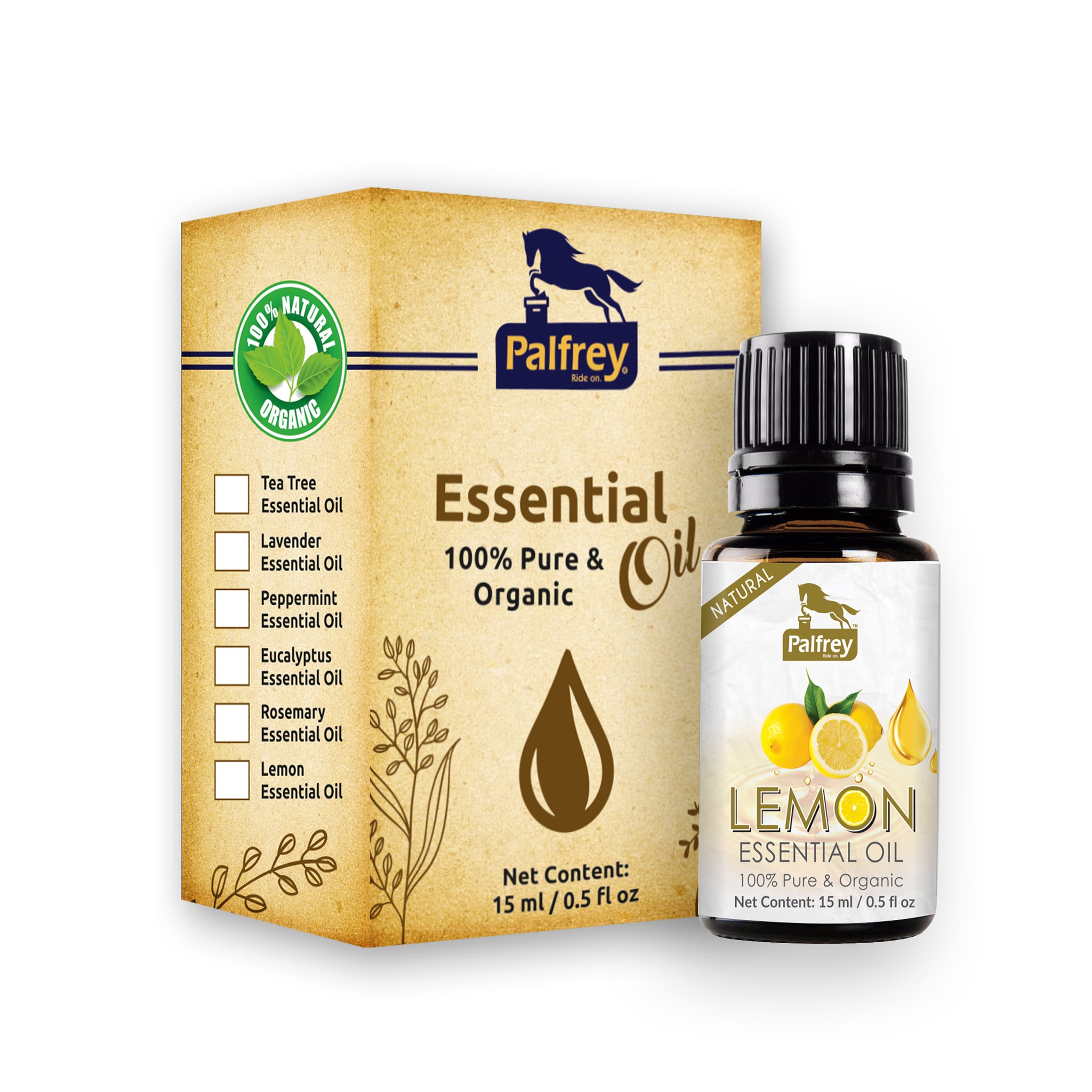 Palfrey Lemon Essential Oil 15ml