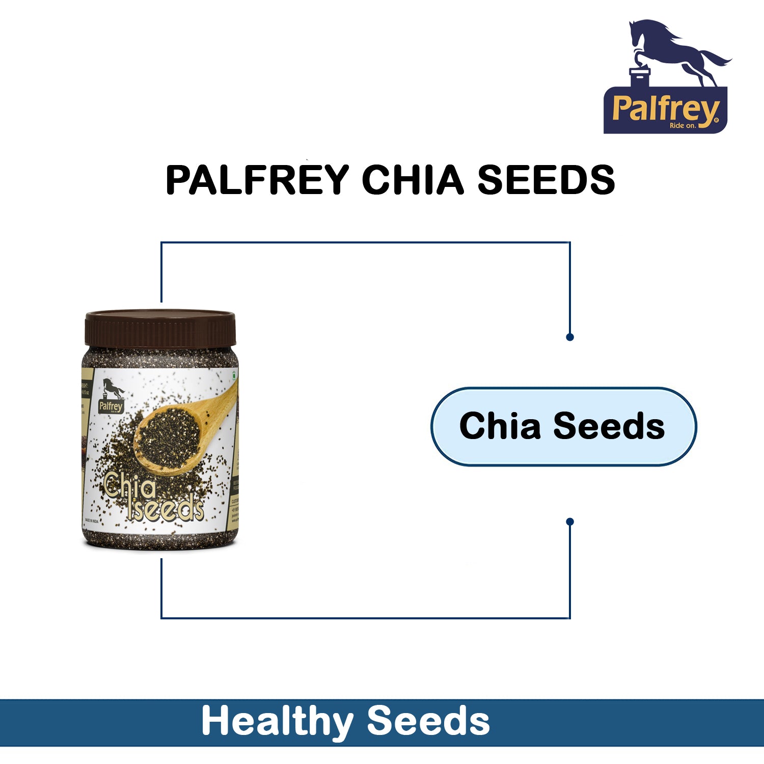 Palfrey Chia Seeds 400 g