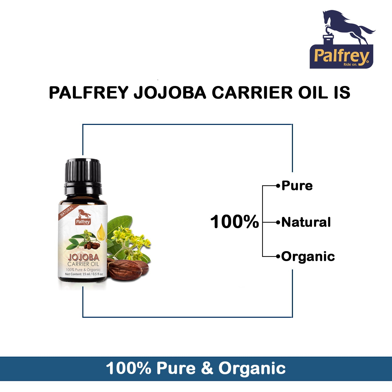 Palfrey Jojoba Carrier Oil 15ml