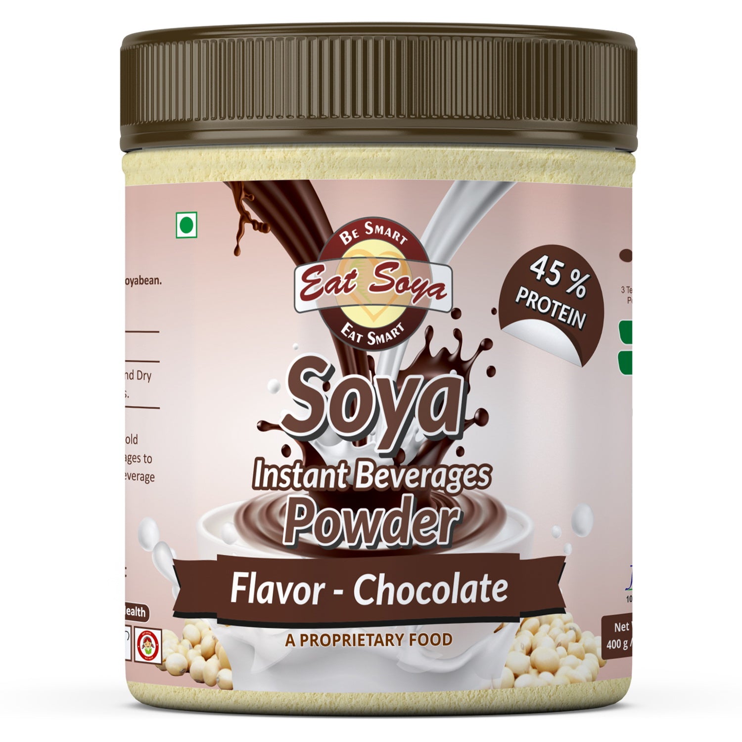 Soya Drink Powder Chocolate- Sugar Free 45% protein