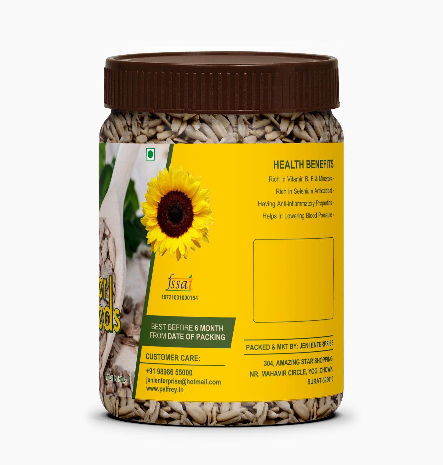 Palfrey Sunflower Seed 400g