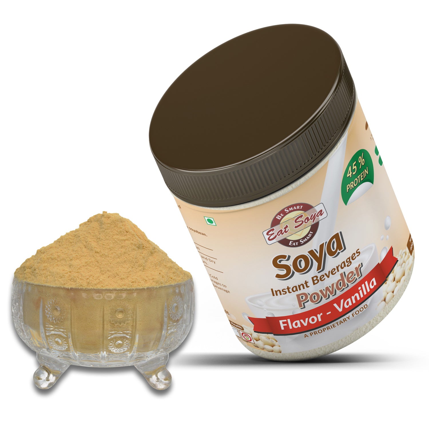 Soya Drink Powder Vanilla- Sugar Free 45% protein