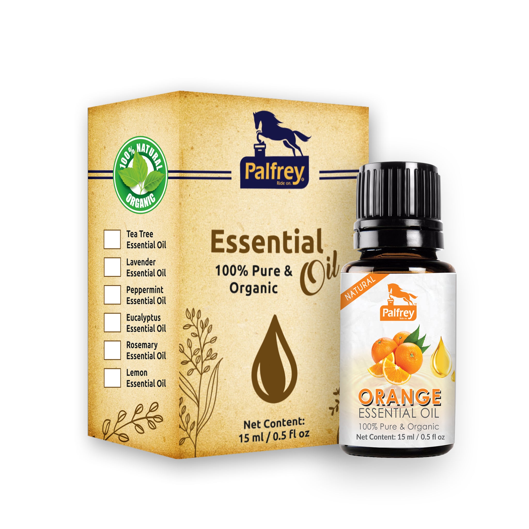 Palfrey Orange Essential Oil 15ml